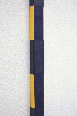 Schranke, 2009

Stahl, Lack, Ölfarbe

190 x 4 x 2 cm